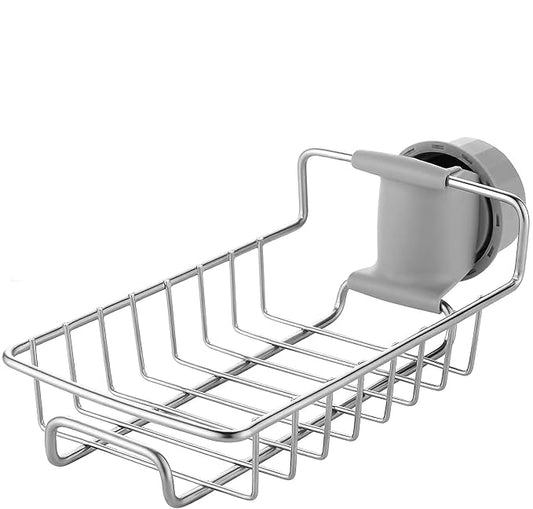 Stainless Steel Sponge Holder Kitchen Sink Caddy Organizer Sponge Holder for Kitchen Sink