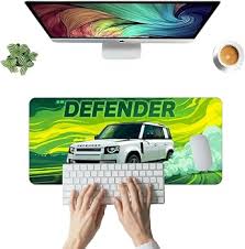 Sigma One® Defender Car Design Large Keyboard Mat, Anti-Slip Waterproof Mouse Pad, Stylish Desk Mat for Computer, Laptop, Gaming Setup, Home, Office, Study & Workstation Table Decoration (58x28cm)