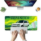 Sigma One® Defender Car Design Large Keyboard Mat, Anti-Slip Waterproof Mouse Pad, Stylish Desk Mat for Computer, Laptop, Gaming Setup, Home, Office, Study & Workstation Table Decoration (58x28cm)